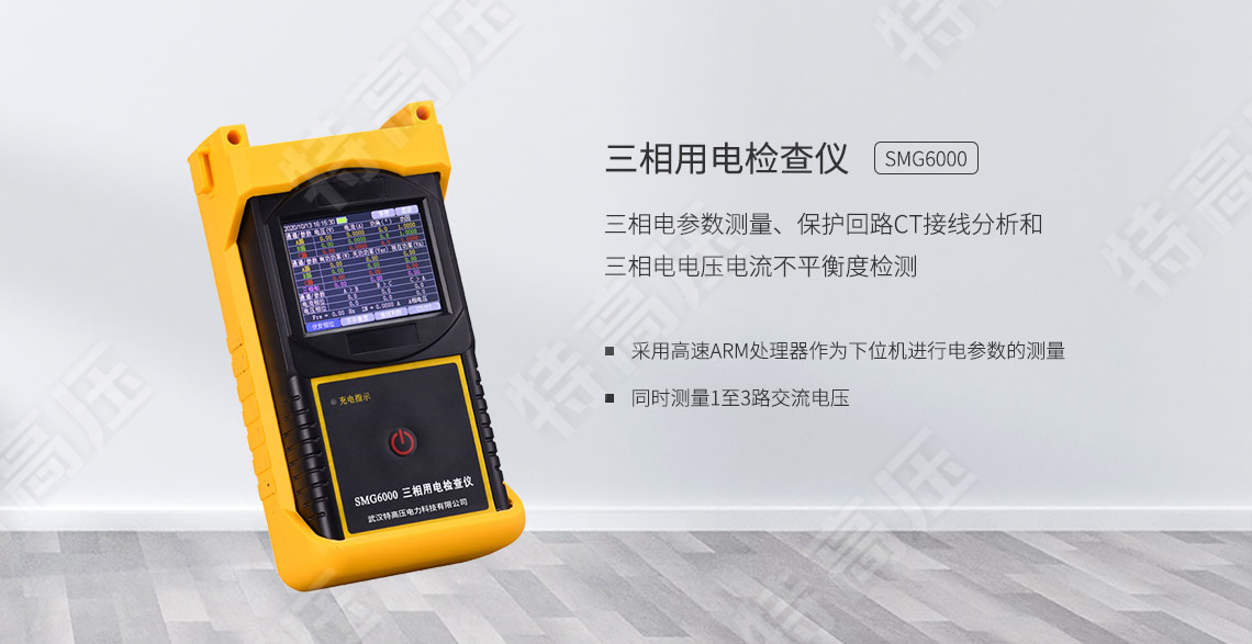 SMG6000 三相用电检查仪(图1) SMG6000 三相用电检查仪(图1)