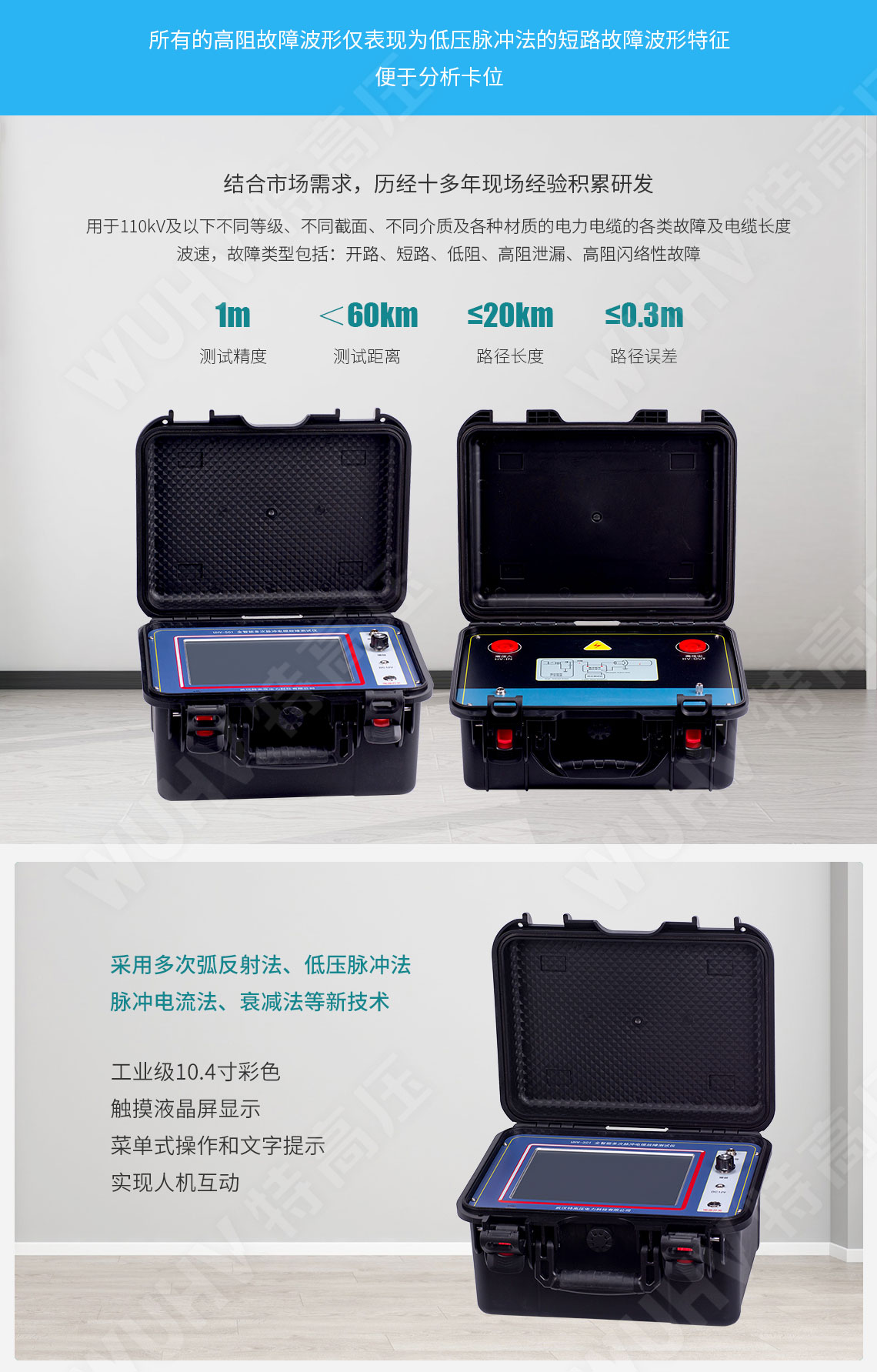 <strong><strong>地下電纜故障定位儀</strong></strong>