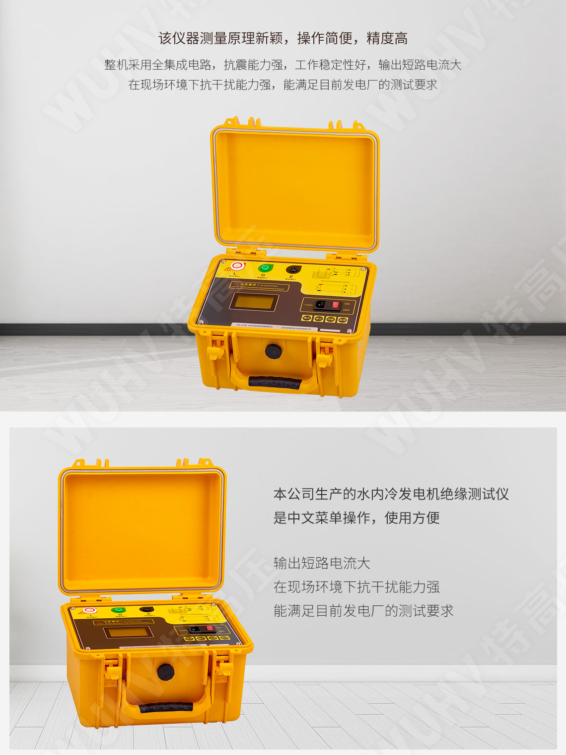 HT2678A <strong><strong>水內冷發電機絕緣測試儀</strong></strong>(圖2)