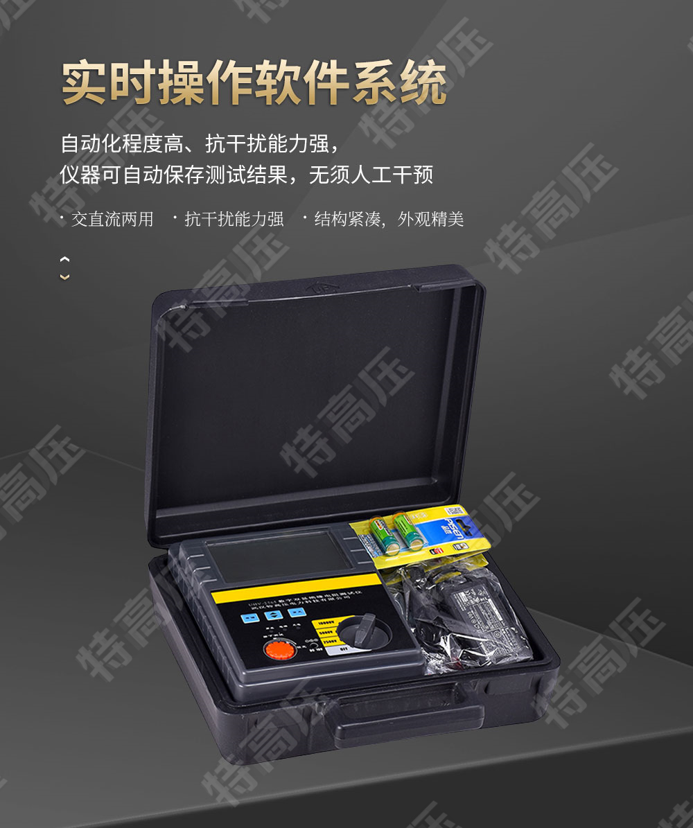 HT2565 数字双显绝缘电阻测试仪(图3) 绝缘电阻检测仪