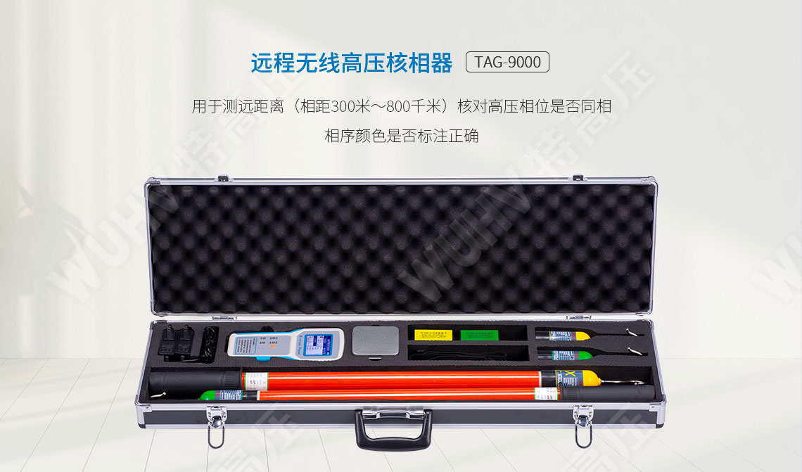 TAG-9000 无线高压核相器(图1) 远程无线高压核相器